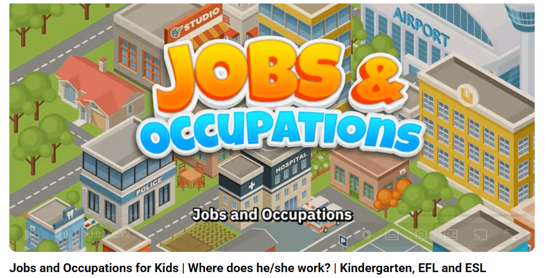 Jobs and Occupations / Where does he/she work?